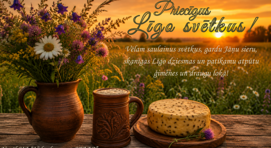Priecīgus Līgo svētkus
