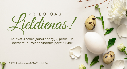 Priecīgas Lieldienas