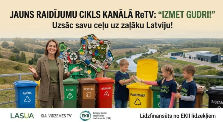 IzMet gudri! – Raidījums par atkritumu šķirošanu | Vidusdaugavas SPAAO