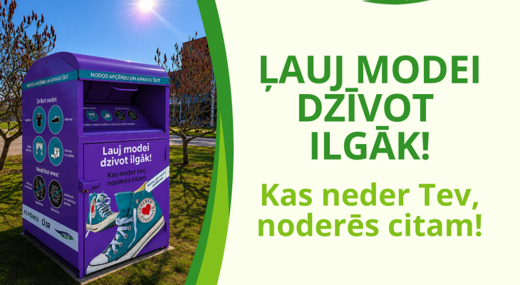 Tekstila nodošana un šķirošana Jēkabpilī un novados | Vidusdaugavas SPAAO