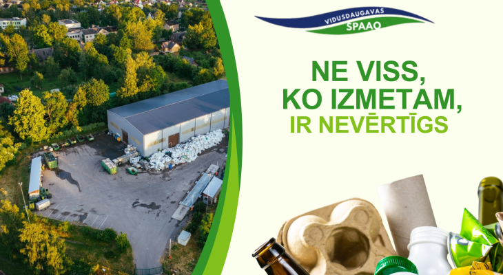 Atkritumu šķirošana Jēkabpilī | Vidusdaugavas SPAAO