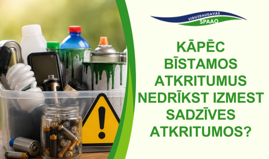 Bīstamo atkritumu nodošana Jēkabpilī,