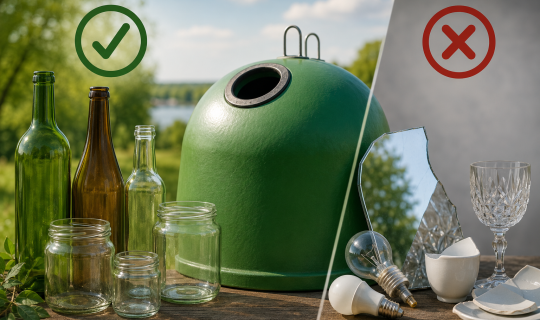 Jauni stikla šķirošanas konteineri Jēkabpils novadā | SIA „Vidusdaugavas SPAAO”